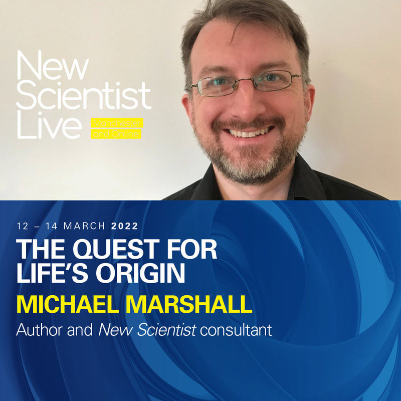 I spoke at New Scientist Live in Manchester on 12 March 2022, about how life might have begun